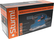 Вибрационная шлифмашина STURM OS8035P (350 Вт, 115х230мм, регулятор скорости, кабель 4 м)