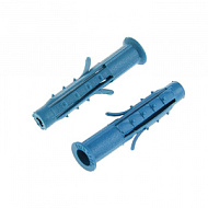 Дюбель четырехраспорный универсальный Чапай 10х50 шипы+усы полипропилен/50 шт/пакет