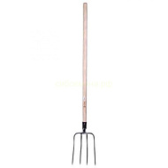 Вилы навозные 4-х зубые с черенком