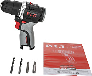 Дрель аккумуляторная P.I.T. PBM12K-10B/2 X-DRIVER бесщеточная