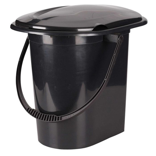 Ведро пластиковое туалетное 17 л "Эконом"