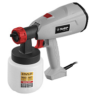 КПЭ-350 Краскопульт электрический ЗУБР, HVLP, 0.8л, краскоперенос 0-700мл/мин, сопло 1,8мм, 350Вт