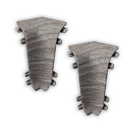 210 Угол внутренний Лексида 55мм Дуб пепельный (2шт/блистер)