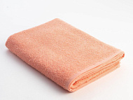 Полотенце махровое Экономь и Я 70х130 см, цв. персиковый, 100% хлопок