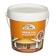 Эмаль акриловая ЭКСПЕРТ, 2,5кг, белая глянцевая