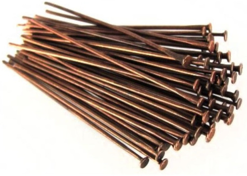 Гвозди финишные 1,4х35мм омедненные 50шт/пакет