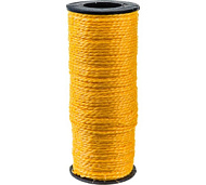 Нить крученая ПП 1,3 мм, двухпрядная, белая