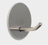 Крючки самоклеящиеся Stölz «Классика», 2 шт., круг, 4.5×4.5×3 см, хромированные