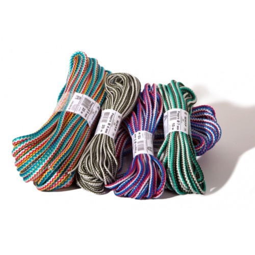 Шнур хозяйственный вязаный РАДУГА плотный d=4мм 20м