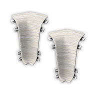 267 Угол внутренний Лексида 55мм Клён белый (2шт/блистер)