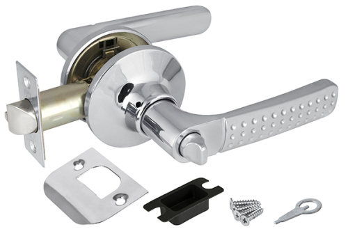 Ручка защелка PUNTO 6026 CP-B (фик.) хром