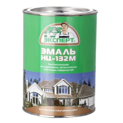 Эмаль НЦ-132М ЭКСПЕРТ, 0,7кг, белая