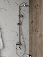 VT52201H Душевая система VinchI Komo с тропическим душем и смесителем хром