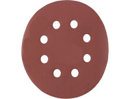73812 Круг абразивный Matrix, 125мм, перфорированный, на ворсовой подложке под "липучку" P 280, 5 шт