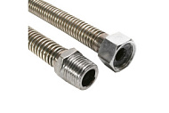 Подводка сильфонная для газа гайка/шайба  3/4" 1,0м  ELKA