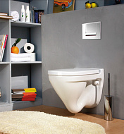 Унитаз подвесной Sanita Luxe Аттика Люкс SL DМ белый, сиденье дюропласт с микролифтом