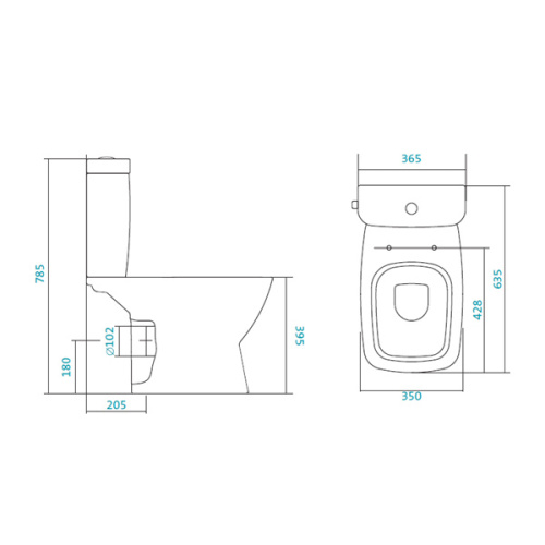 1WH302187 Унитаз-компакт Santek Нео, белый, 2 режима, дюропласт