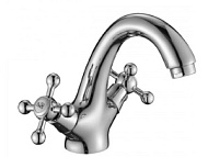 DR54011 Смеситель для умывальника Decoroom, хром, короткий излив, латунь