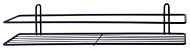 Полка для ванной Proffero, черный, 1 ярус 400х100х75мм П0002023