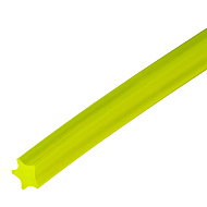 96112 Леска для триммера Denzel, звезда 2,4 мм х 15 м, блистер Flex cord