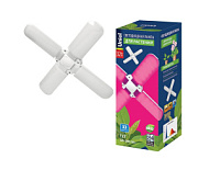 Лампа светодиодная для растений Uniel P65 E27 32W 33мкмоль/с 95x250 матовая LED-P65-32W