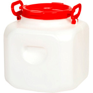 Бочка квадратная цветная 30л