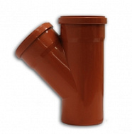 Тройник наружный ПП d110*d110/45гр