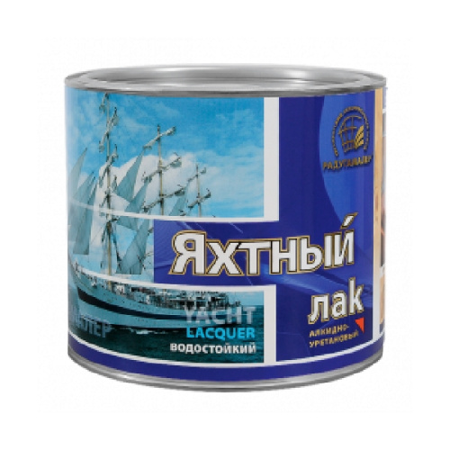 Лак яхтный Радуга Малер алкидно-уретановый, 1,9л, бесцветный