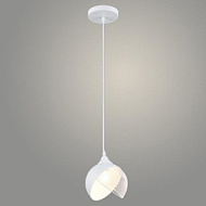 Подвес N6482/1HQ WT белый 1х60W E27 d150 h800, QH24